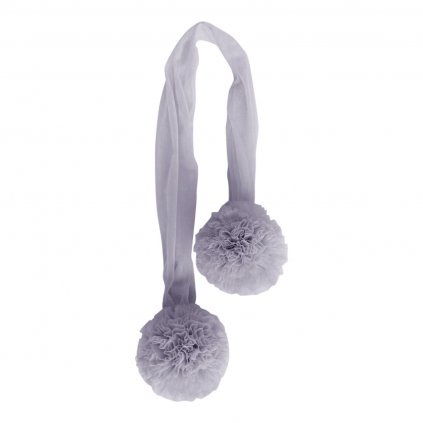 Girlanda Pom Light Grey