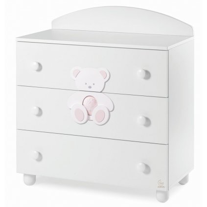 komoda peluche ružová nunobaby.sk