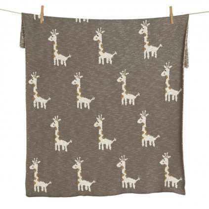 Quax detská pletená deka Žirafa 80x100cm nunobaby.sk
