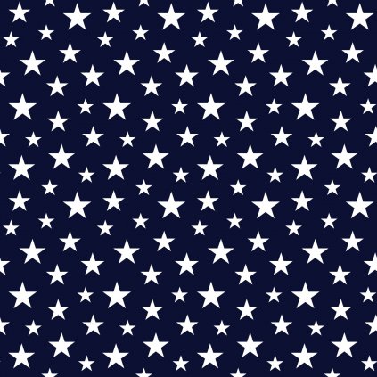 Tapeta little Stars dark blue