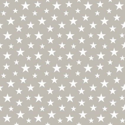 Tapeta little Stars warm gray