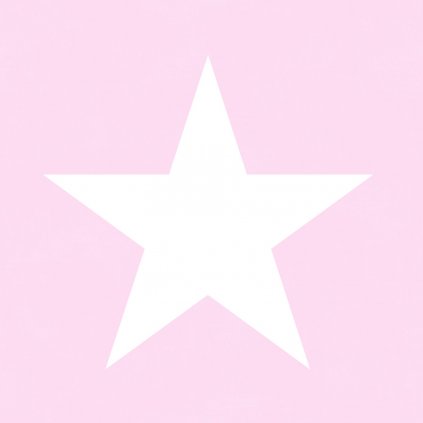 Tapeta Big Stars pink