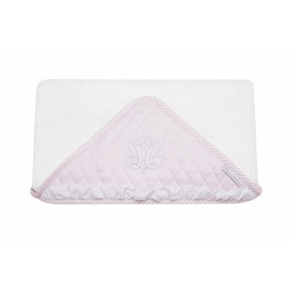 Towel Baby Pink with emblem 1