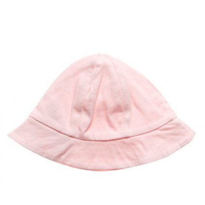 Nanán detský klobúčik s viazaním ružový nunobaby.sk
