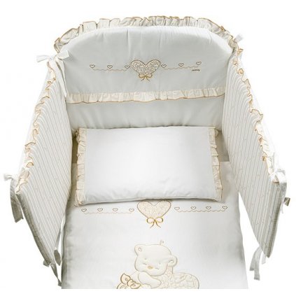 mantinel do detskej postieľky Love nunobaby.sk