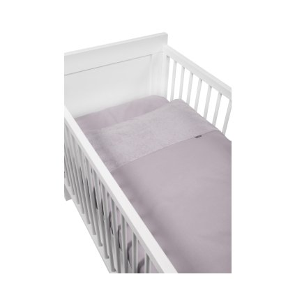 Quax detská posteľná súprava Soft 100x135cm - bledošedá nunobaby.sk