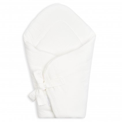 detská mušelínová bavlnená zavinovačka šedobiela nunobaby.sk