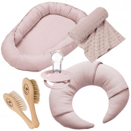 novorodenecká súprava Minimal ružová nunobaby.sk