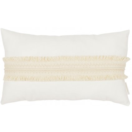 Boho dekoračný vankúš so strapcami vanilka 5 nunobaby.sk