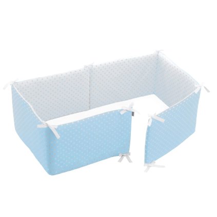 Mantinel okolo postieľky POIS modrý