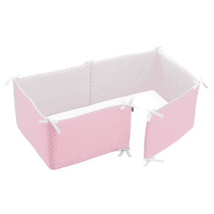 Mantinel okolo postieľky POIS ružový