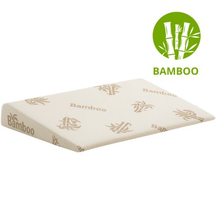Klinový Antirefluxný detský vankúš do kolísky Bamboo - 35x50cm