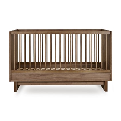 QUAX rastúca postieľka KYO 140x70cm (2v1) - Walnut_nunobaby