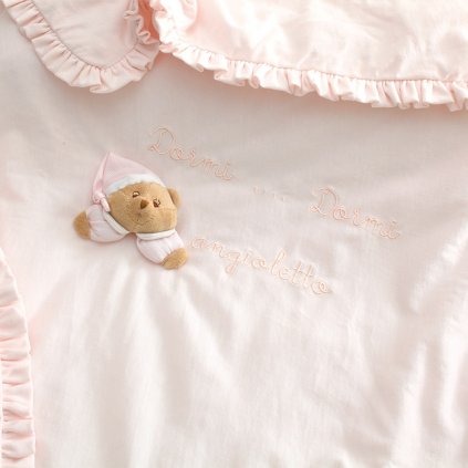 detská deka do kočíka Puccio ružová nunobaby.sk