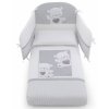 set do postieľky Baby Jolie šedý nunobaby.sk