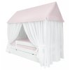 detská posteľ Dream v tvare domčeka ružová 160x80cm nunobaby.sk