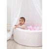 detský suchý bazén s guličkami ružový nunobaby.sk