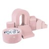 eng pl PLUSH NEST Playground Castle with pool 150 balls pink velvet 437 1