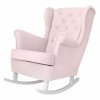 hojdacie kreslo retro pre dospelých ružové nunobaby.sk