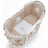Oválna postieľka Peluche béžová
