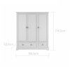 eng pl Marylou snow bliss 3 door wardrobe 676 5