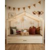 eng pl Dream nest pine house bed 80x160 along with two safety rails and a drawer 1090 9