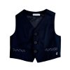 Nanán chlapčenská vesta – modrá