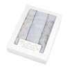 Nanán Set 3 ks mušelínových plienok 80x80 cm – modré 100 % organická bavlna, prémiová kvalita nunobaby 1