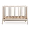 54F05 01003_QUAX detská postieľka Ashi 120x60cm  - Clay_prírodná_nunobaby.sk