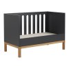 Quax prestaviteľná detská postieľka Indigo moonshadow 120x60cm (2v1) nunobaby.sk