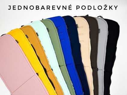 Podložka do kočárku - jednobarevná