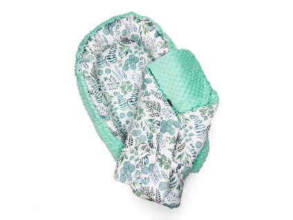 set do postýlky - eukalyptus