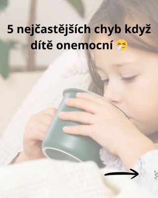 Chřipka, kašel, rýma - každá maminka to dobře zná 😩🤧😰 nejraději bychom to trápení vzaly na sebe, klidně i za 3 děti, jen...