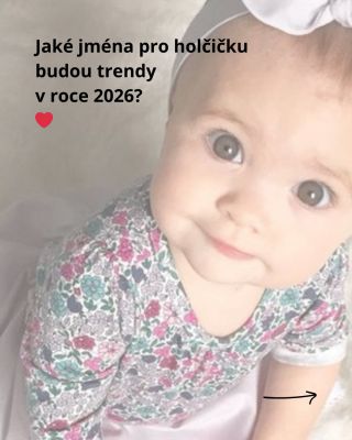 Čekáte miminko a bude to holčička? 💝 tady je pár krásných jmen na rok 2026 ❤️ jak se jmenuje Vaše holčička? Napište mi do...