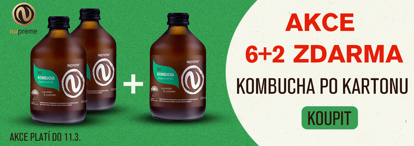 Kombucha okurka 6+2