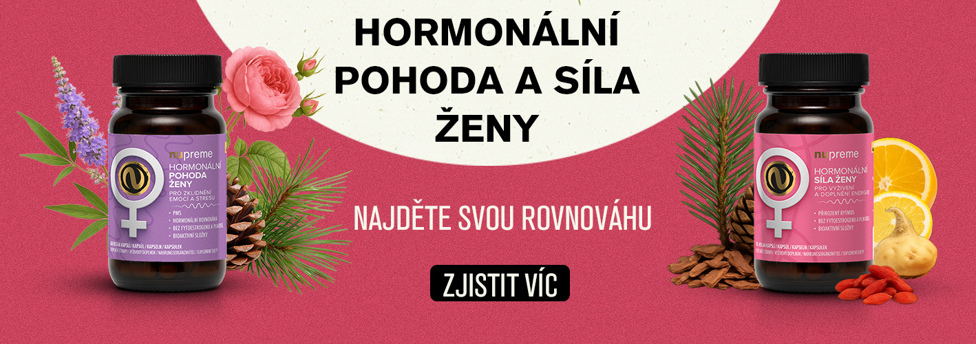 Hormonální pohoda a síla ženy NOVINKY