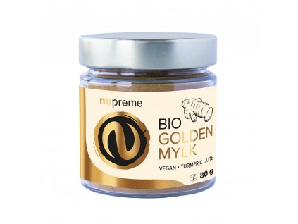 Golden Mylk Nupreme bio kurkuma skořice černý pepř zázvor
