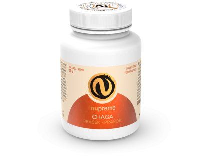 chaga prasek biomasa nupreme houba tčm