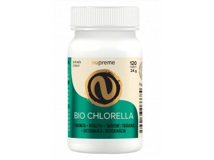 chlorella 120tbl BIO NUPREME detox trávení
