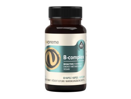 b complex vitamín B NUPREME bioaktivní bioactive