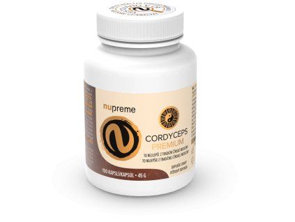 cordyceps premium extrakt houba TČM nupreme