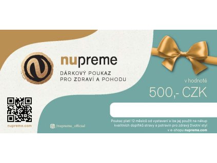 Dárkový poukaz 500 Kč