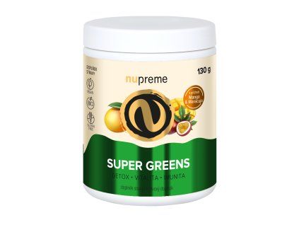 supergreen mango maracuja nupreme spirulina chlorella ječmen