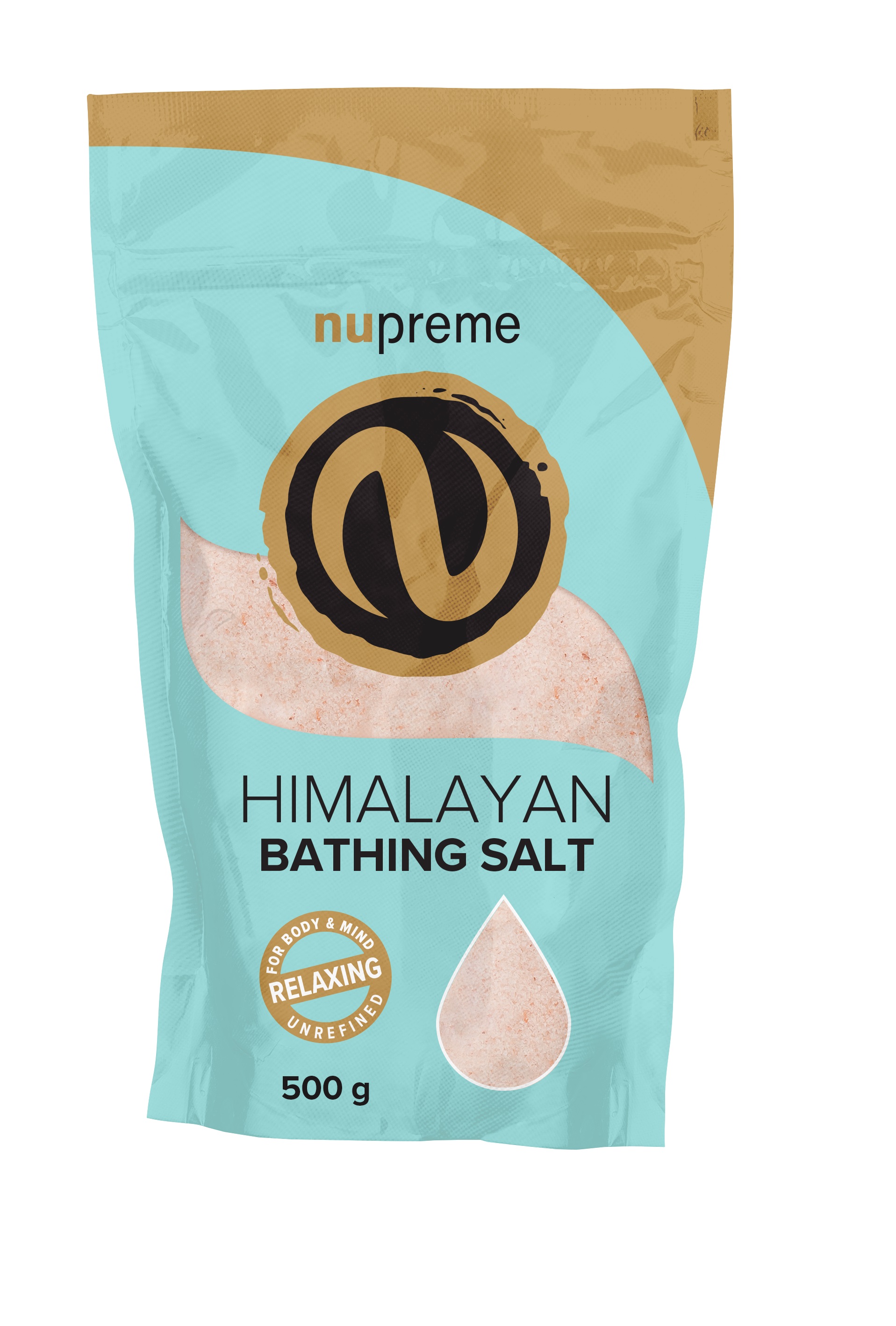 Himalájská sůl růžová koupelová 500g NUPREME Obrázek