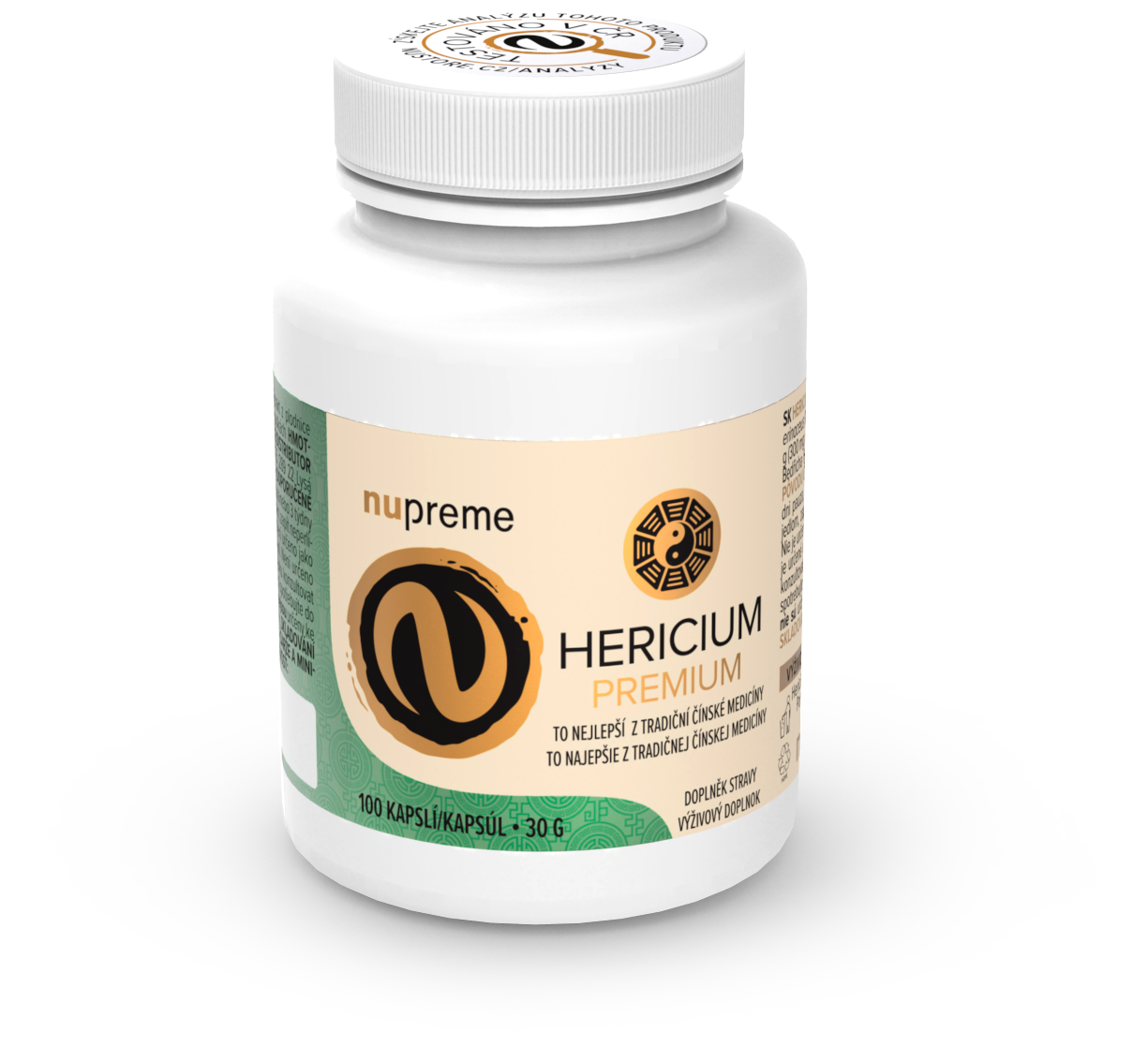 Nupreme Hericium extract 100 kapslí