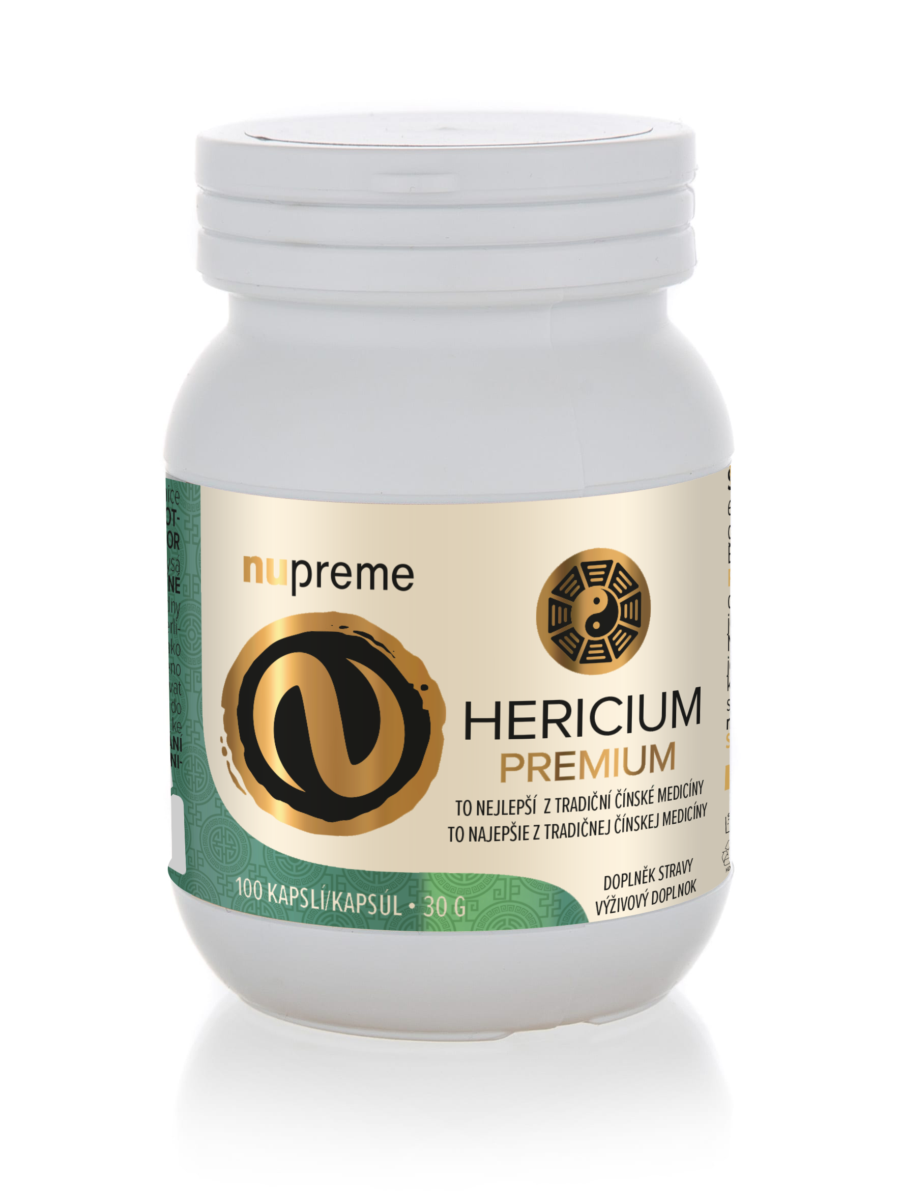 Nupreme Hericium 100 kapsle Obrázek