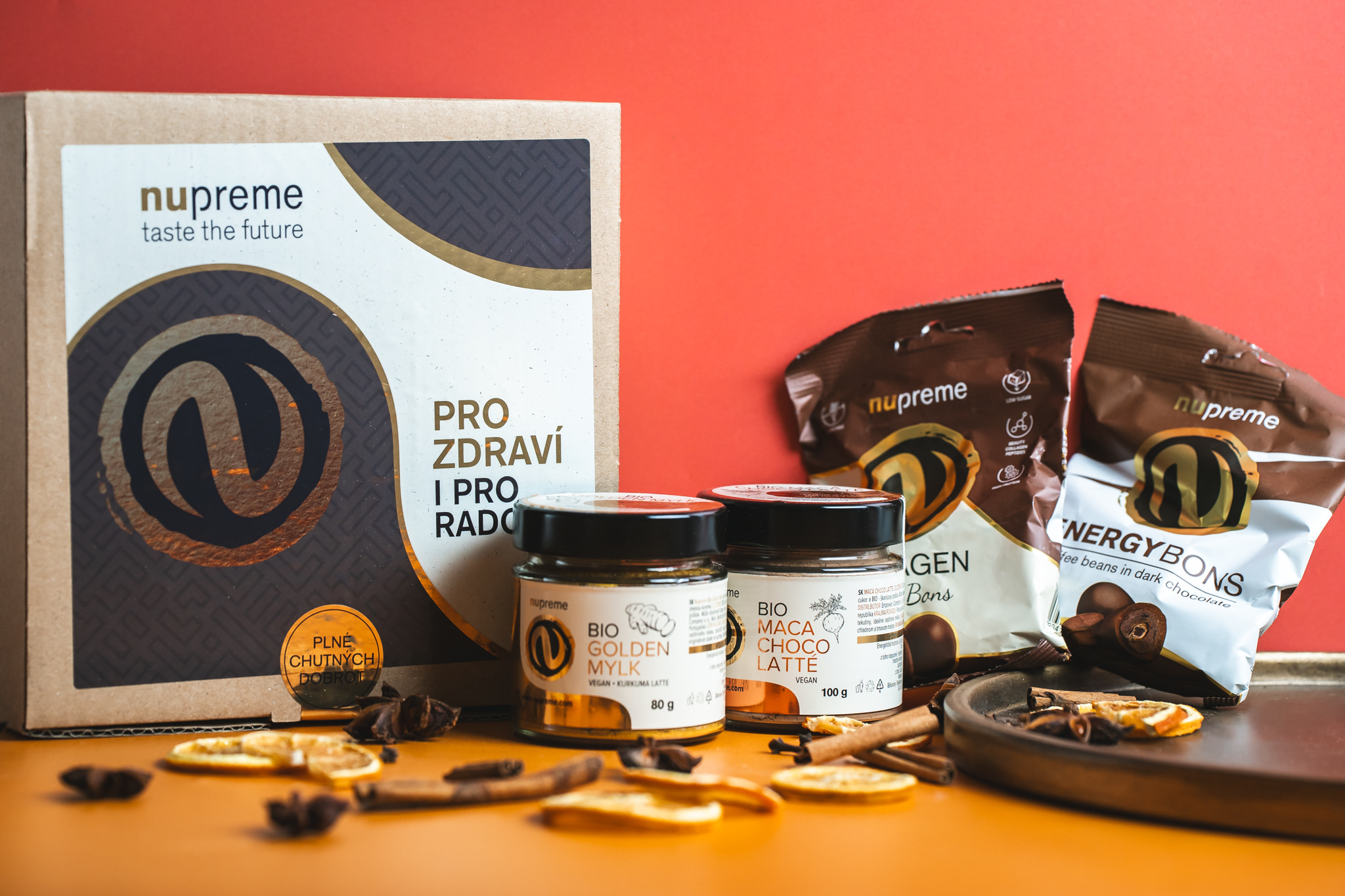 Dárkový balíček Zdravé mlsání NUPREME Obrázek