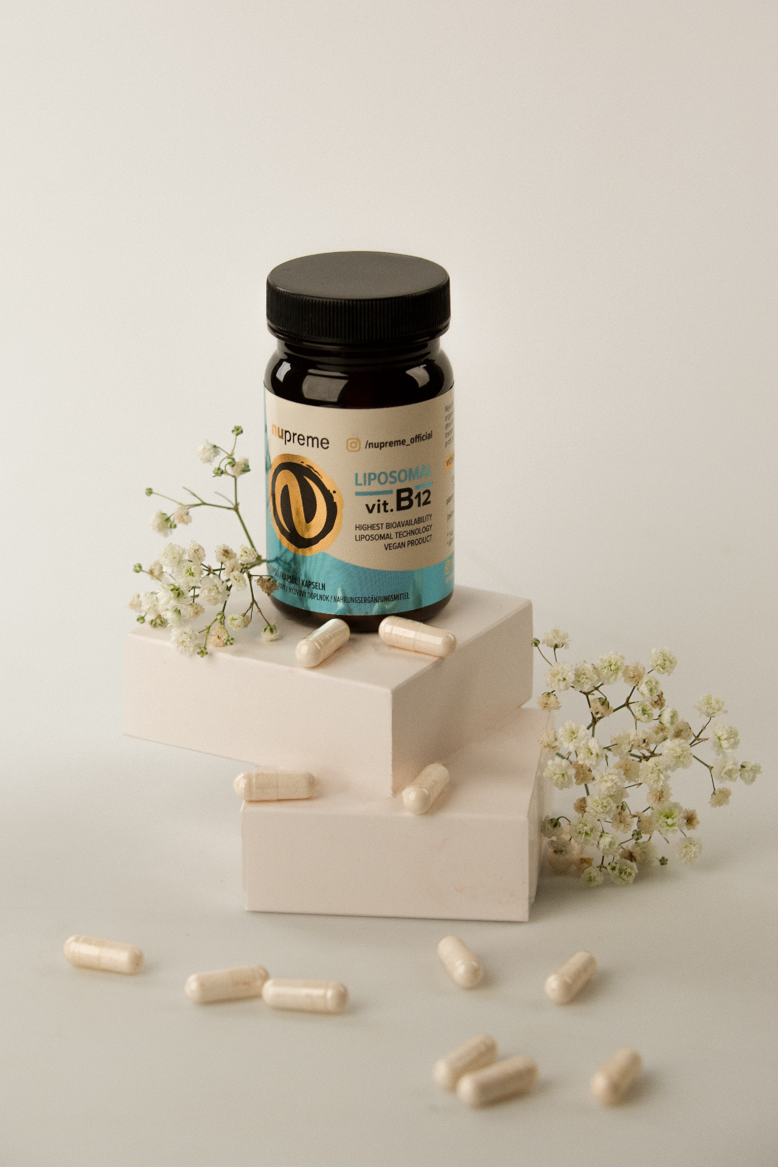 Liposomal Vit. B12 30 kapslí NUPREME Obrázek