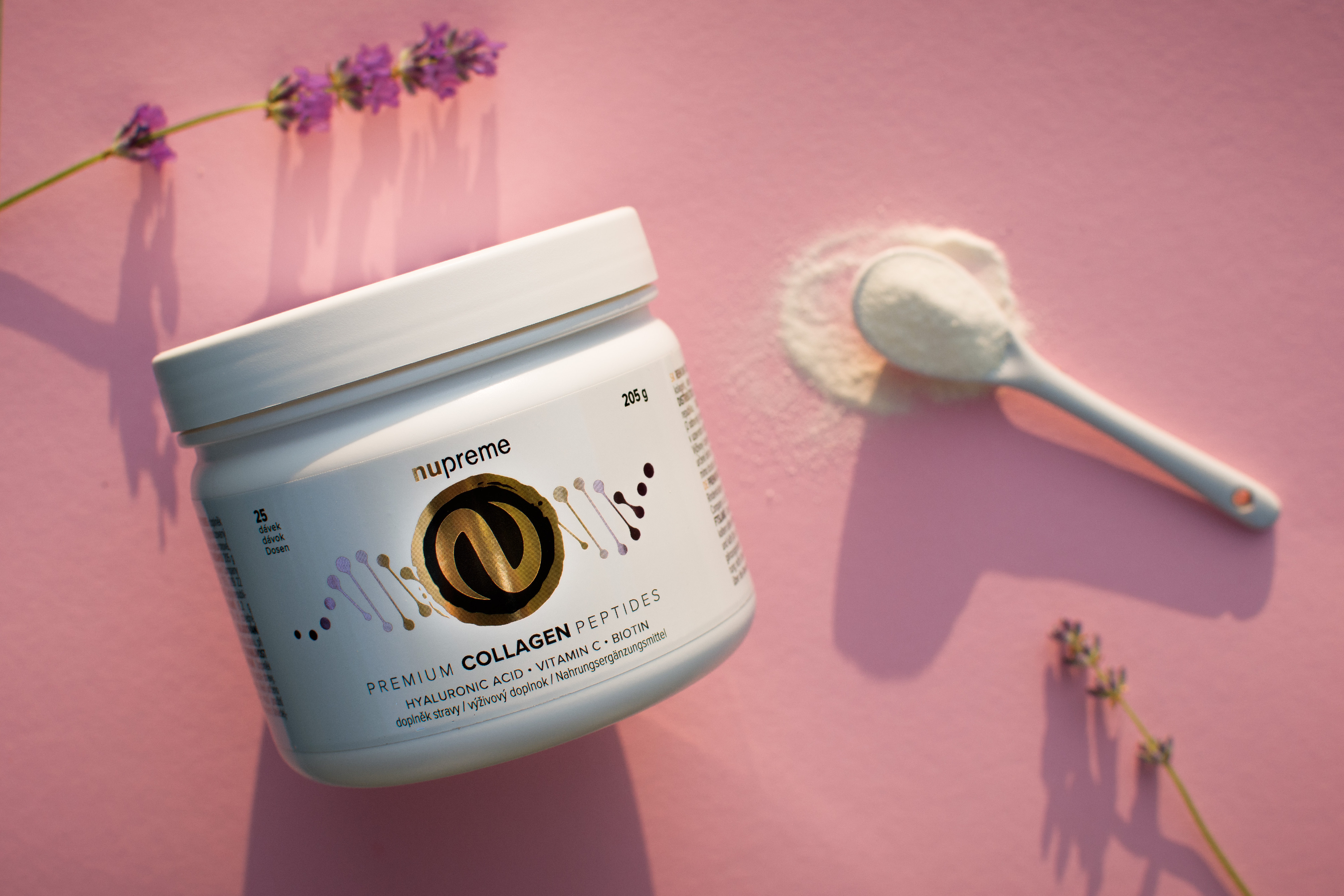 Premium Collagen Peptides 205 g NUPREME Obrázek