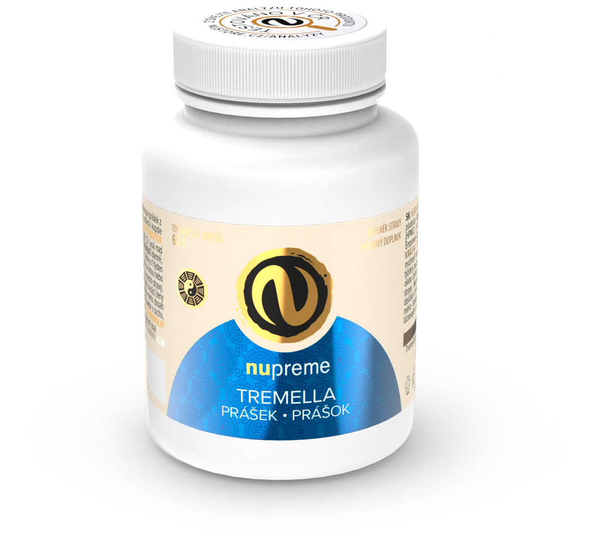 Nupreme Tremella BIOMASA 100 kapslí